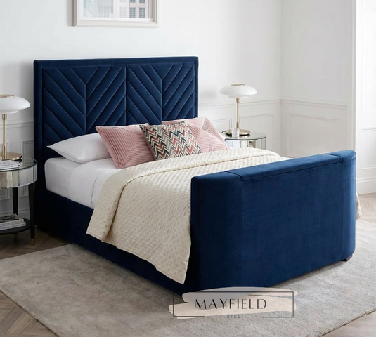 2026 flixflair TV BED frame With Ottoman Storage Options