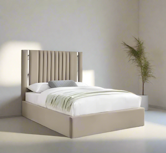 Sleek Luxury Channel Bed Set