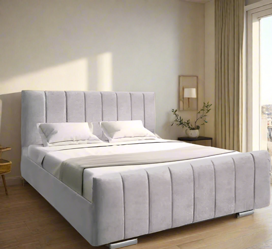 Deal of the MONTH Frame + Mattress Luxury Panel Bed Frame