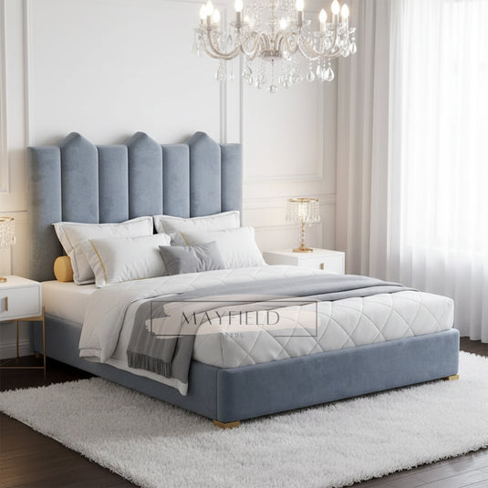 Alhambra luxury Designer Bed Frame With Mattress and Storage Options
