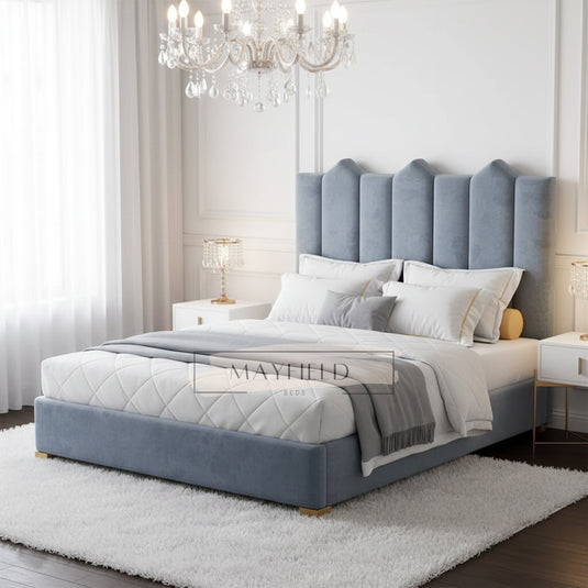 Alhambra luxury Designer Bed Frame With Mattress and Storage Options