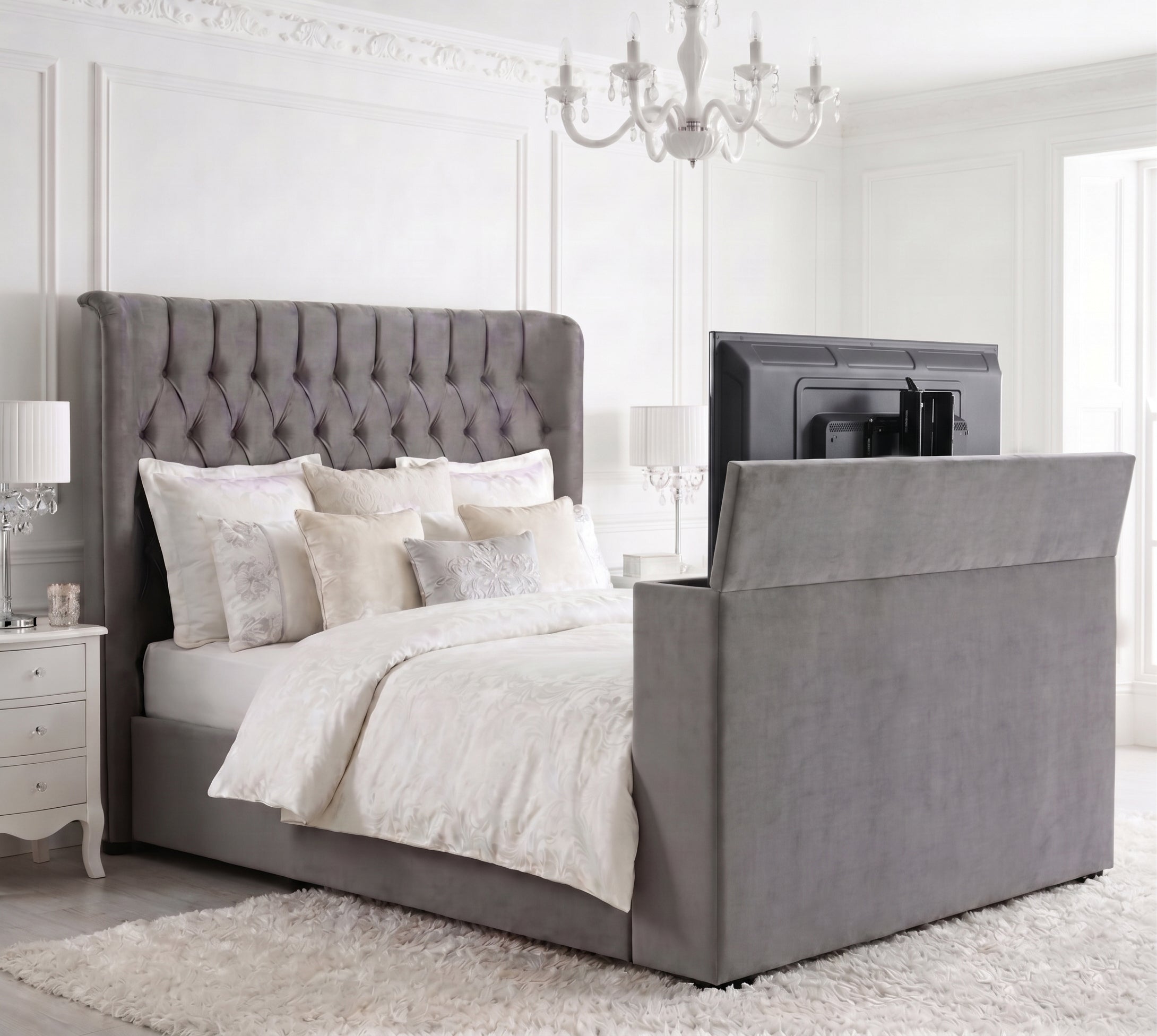 Wing Chesterfield TV Bed | Premium Design