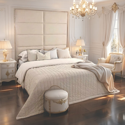 Boxen Tall Headboard Bed Frame