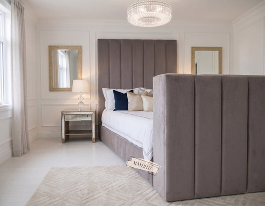 Mega designer entertainment TV BED