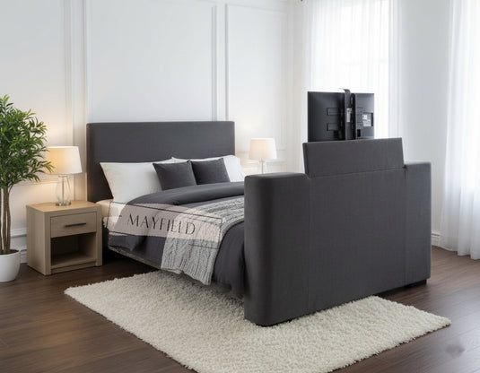 Minimal Entertainment TV Bed Frame