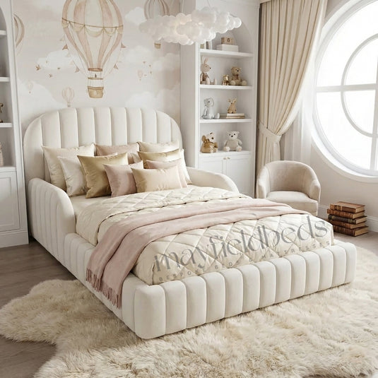 Premium Panel Kids Bed with Side Safety Rails