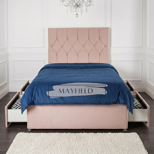 Princess Chester Divan Bed | Ottoman Storage & Drawer Options