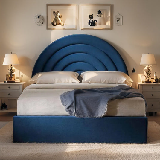 Purkar Luxury Bed With Storage and Mattress Options