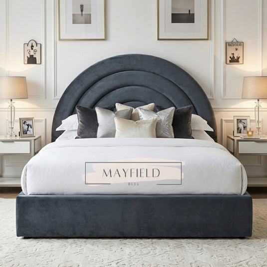 Rainbow Luxury Bed With Storage and Mattress Options