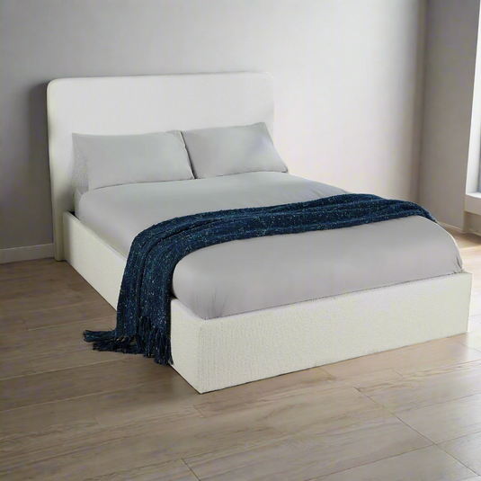 Ascot Ottoman Storage Bed | Premium Teddy Boucle