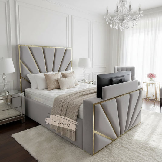 Shine Modern Stylish TV Bed Frame