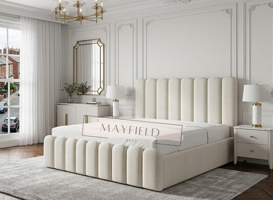 Handmade Teddy Cloud Bed | Custom UK Upholstery With Mattress, Ottoman Options