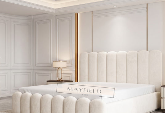 Handmade Teddy Cloud Bed | Custom UK Upholstery With Mattress, Ottoman Options