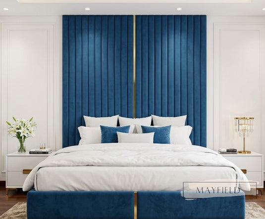 Ecru Handcrafted Luxury Bed | Custom Storage Options