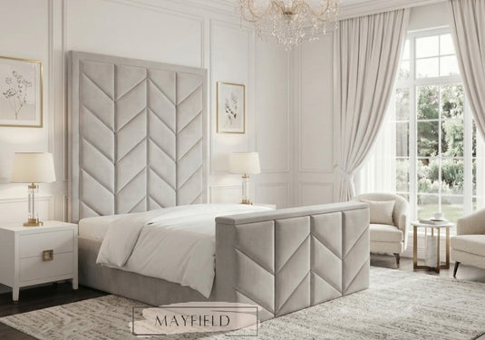 Francesca TV Bed | Luxury Hand Crafted TV Bed With Mattress and Ottoman Option