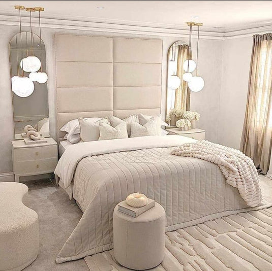 Boxen Tall Headboard Bed Frame