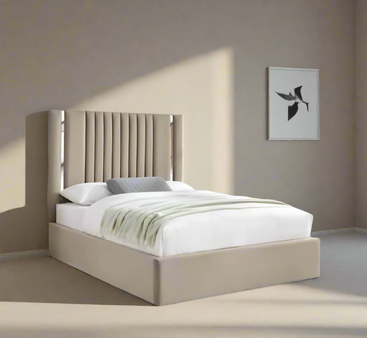 Sleek Luxury Channel Bed Set