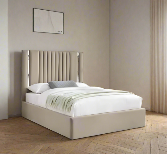 Sleek Luxury Channel Bed Set