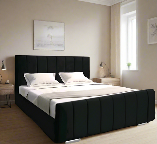 Deal of the MONTH Frame + Mattress Luxury Panel Bed Frame