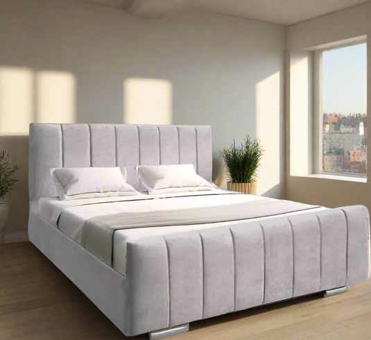 Deal of the MONTH Frame + Mattress Luxury Panel Bed Frame