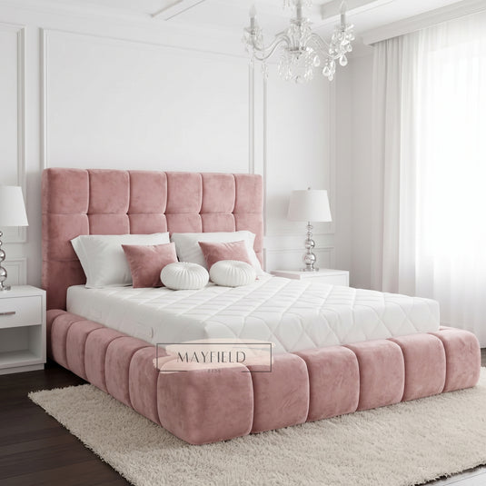 Alexandra Luxury Frame With Mattress and Storage options