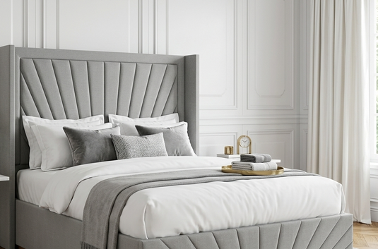 Bespoke Elina Wing Bed Frame | With Mattress and Storage Options