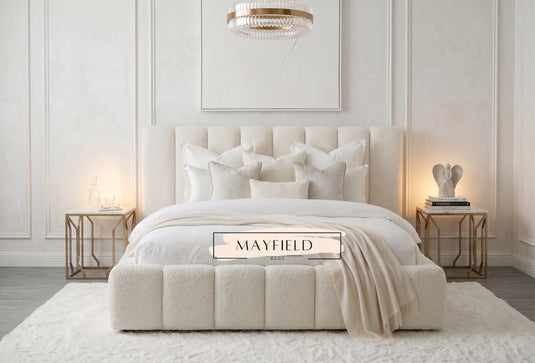 Handmade Teddy Cloud Bed | Custom UK Upholstery | Single, Double, King Options