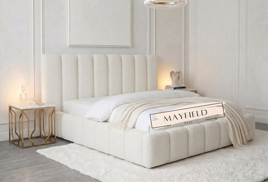 Handmade Teddy Cloud Bed | Custom UK Upholstery | Single, Double, King Options