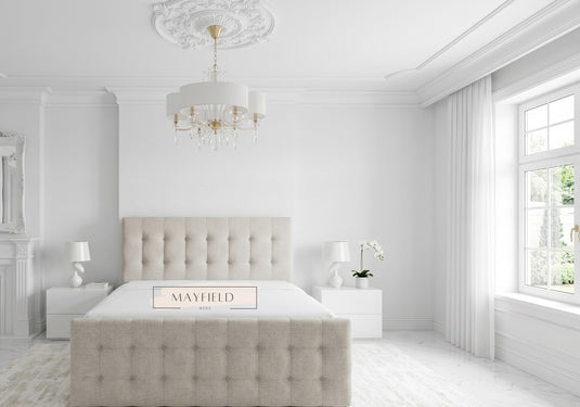Cube Budget Bed Frame With Mattress and Storage Options