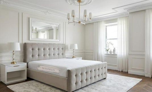 Cube Budget Bed Frame With Mattress and Storage Options