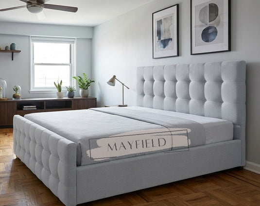 Cube Budget Bed Frame With Mattress and Storage Options
