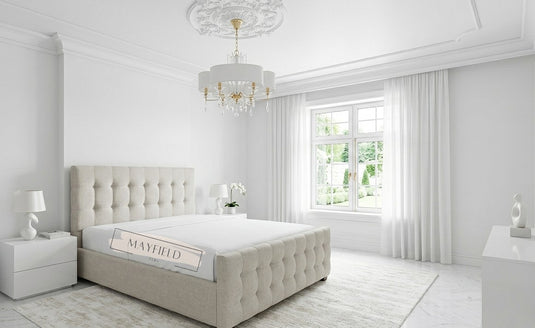 Cube Budget Bed Frame With Mattress and Storage Options
