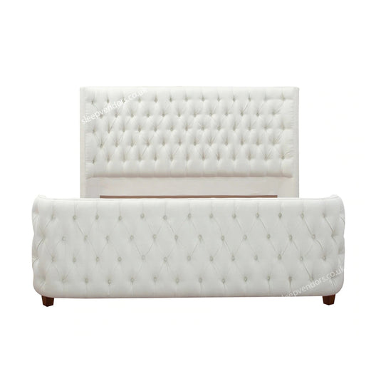Petine Curve Wing Bed Frame