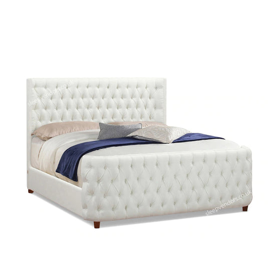 Petine Curve Wing Bed Frame