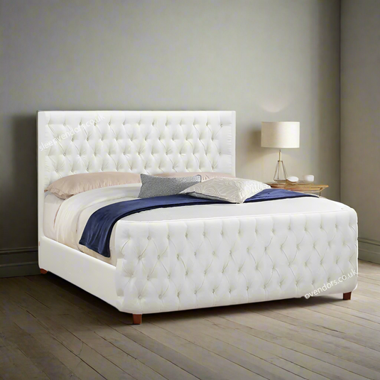 Petine Curve Wing Bed Frame