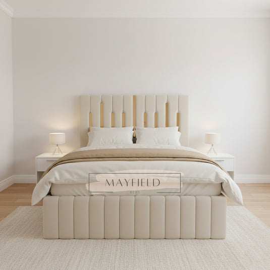 Lej Luxury Prime Bed Frame With mattress and Storage option