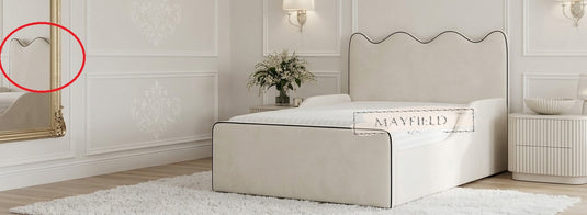 Haley Cast Kids Bed Frame | 2027 Kids Bed Frame with Safety Side Rails