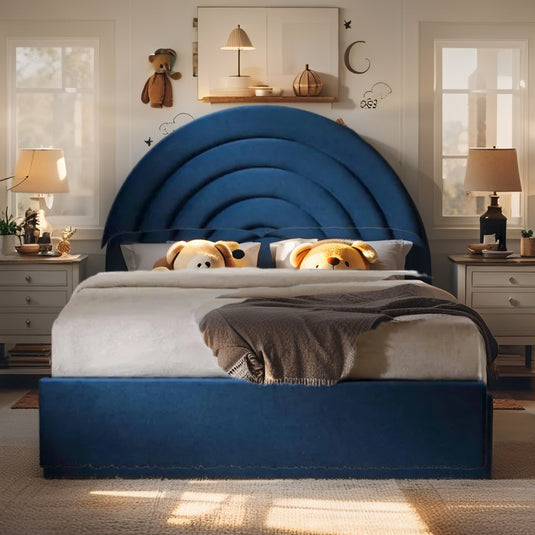 Purkar Luxury Bed With Storage and Mattress Options