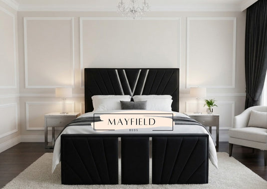 The Kensington Bed Frame With Mattress and Storage Options