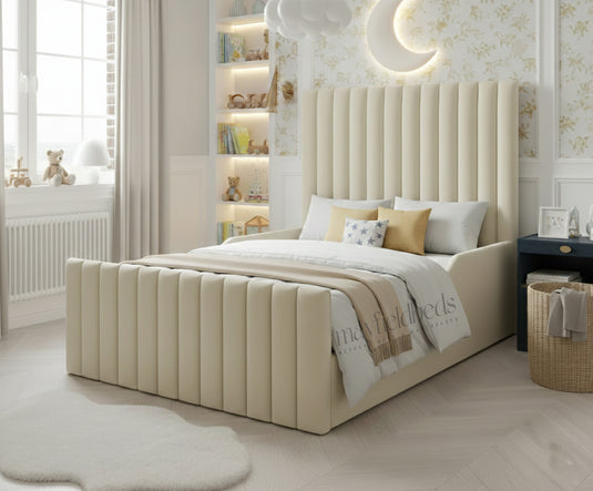 Premium Line headboard Kids Bed with Side Safety Rails