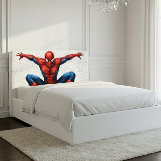 Kids Disney marvel Character Printed head board beds for kids