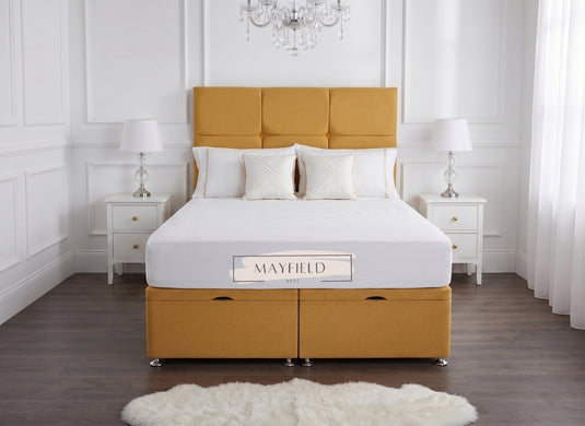Mia Divan Bed with End lift Divan Storage & Drawers Options