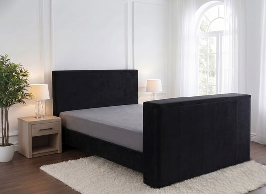 Entertainment TV Bed Frame | Ottoman and Mattress Options