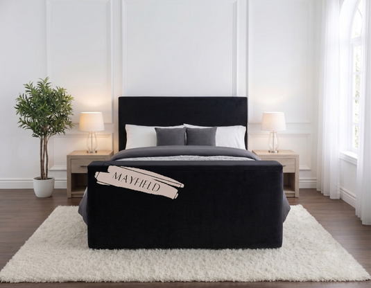 Entertainment TV Bed Frame | Ottoman and Mattress Options