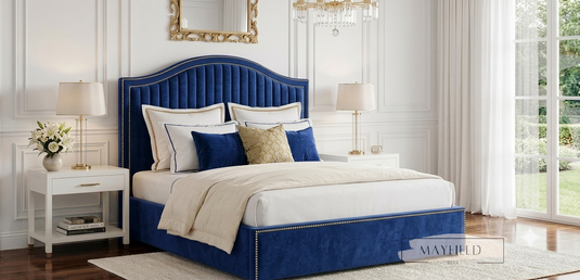 Morgan Luxury Bed Frame | Mattress & ottoman Storage Options