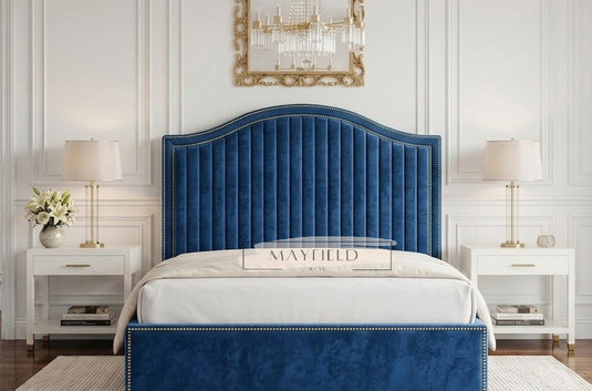 Morgan Luxury Bed Frame | Mattress & ottoman Storage Options