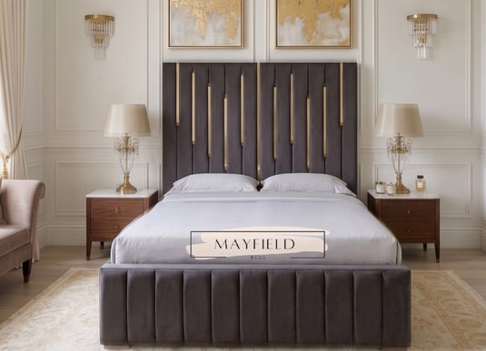 Orla Luxury Bed Frame With Ottoman Storage and Mattress Options