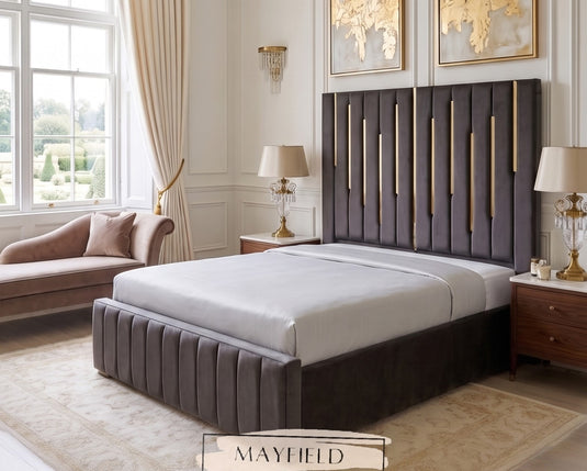 Orla Luxury Bed Frame With Ottoman Storage and Mattress Options