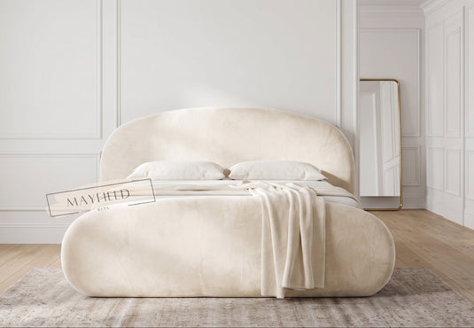 OVAL Cosy Cloud escape Bed Frame | With Mattress & Storage Options