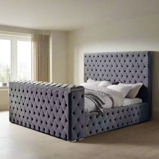 Chest bespoke entertainment TV Bed Frame